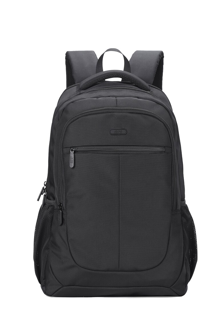 Rucsac cu buzunare laterale din plasa - Negru