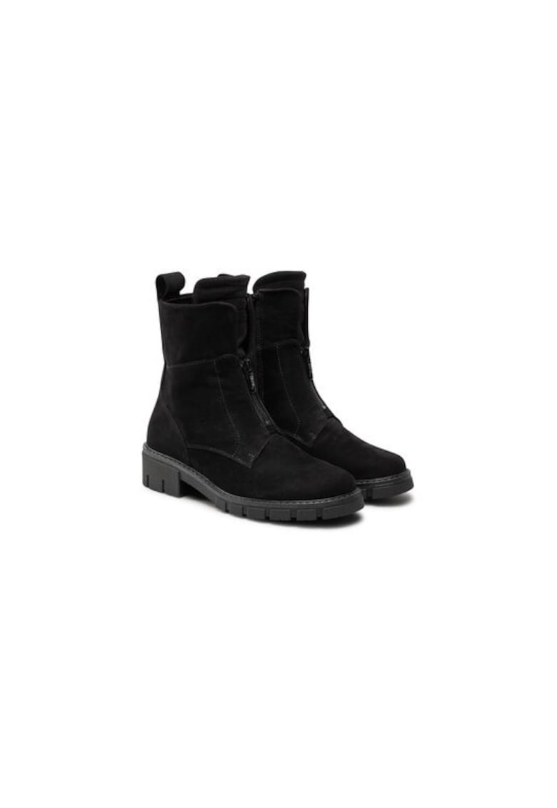 Ghete dama 304398957 - Piele naturala - Negru
