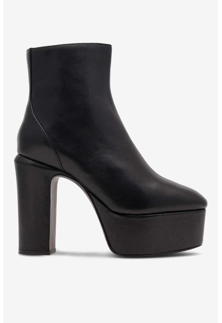 Ghete dama 5905588004592 - Piele naturala - Negru - Negru