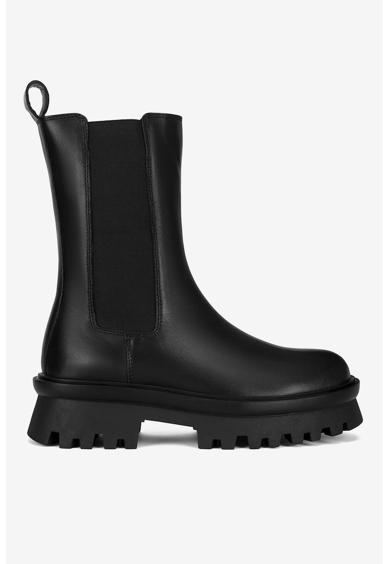 Ghete dama  5905588815037 - Piele naturala - Negru