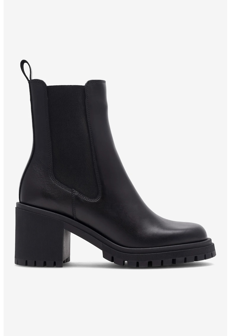 Ghete dama 5905588106500 - Piele naturala - Negru