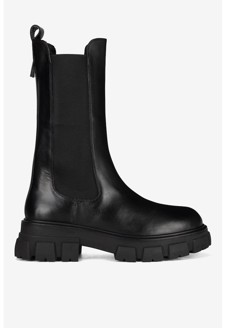 Ghete dama 5905588817734 - Piele naturala - Negru - Negru