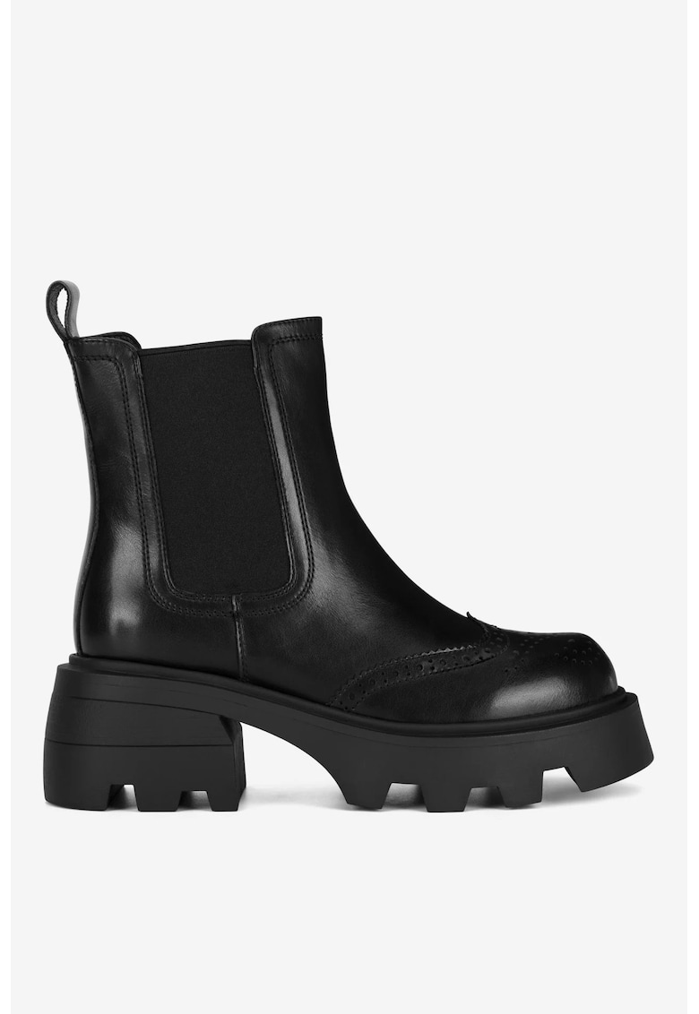 Ghete dama 5905588842040 - Piele naturala - Negru Ghete dama 5905588842040 - Piele naturala - Negru