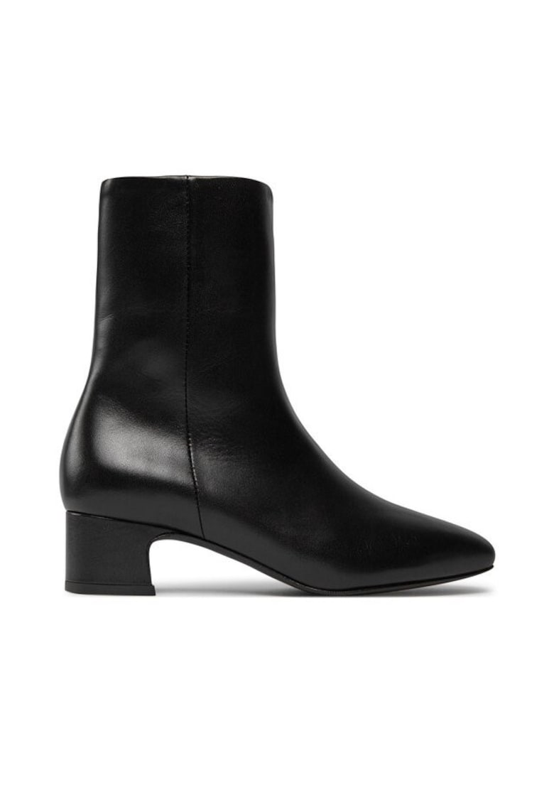 Ghete dama 303531591 - Piele naturala - Negru - Negru