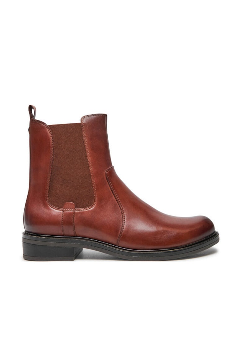 Botine dama - piele naturala - maro
