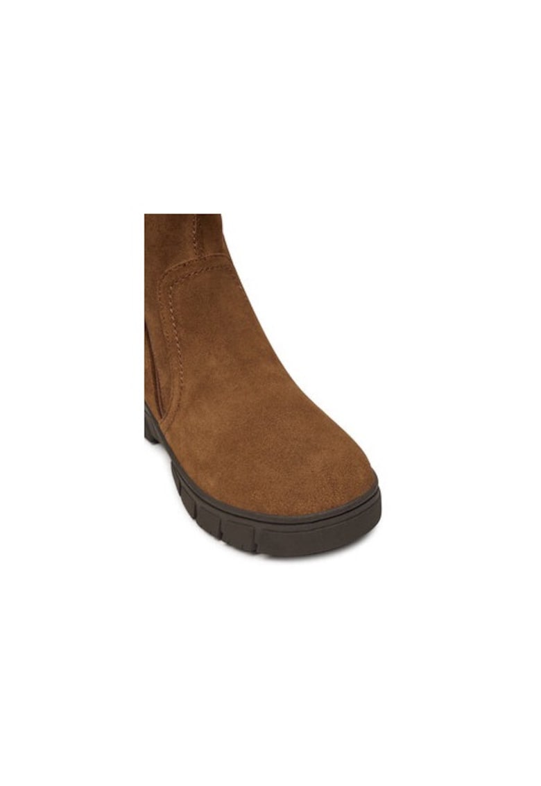 Ghete dama  304317415 - Piele naturala - Negru