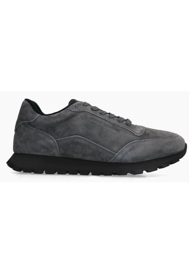 Pantofi sport din piele intoarsa