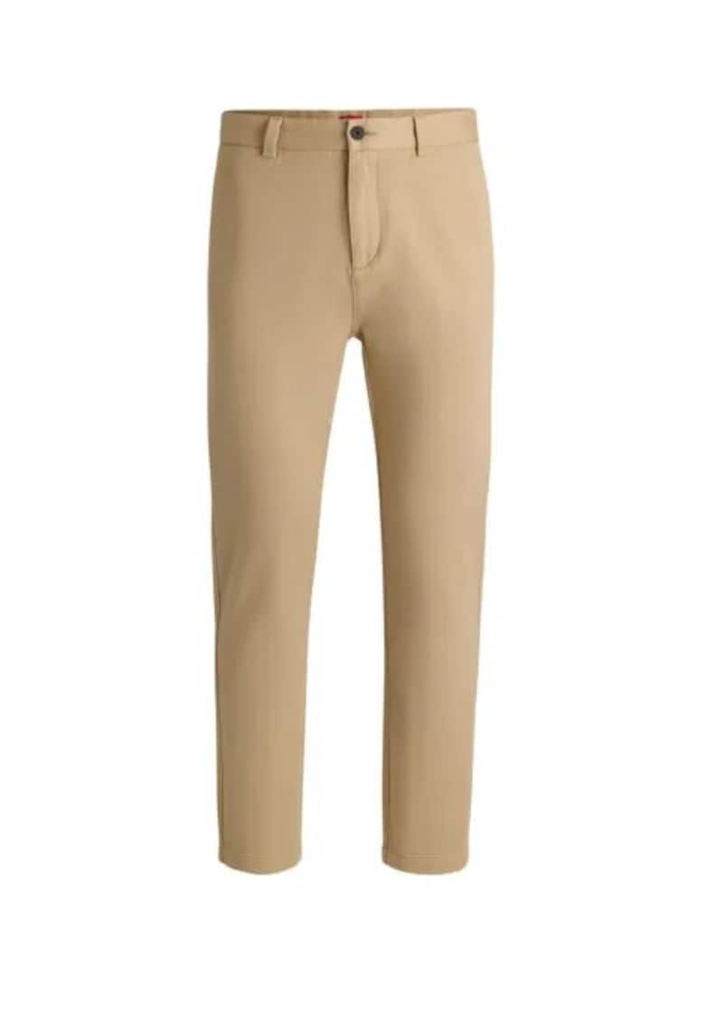 Hugo Pantaloni Slim Fit Din Bumbac