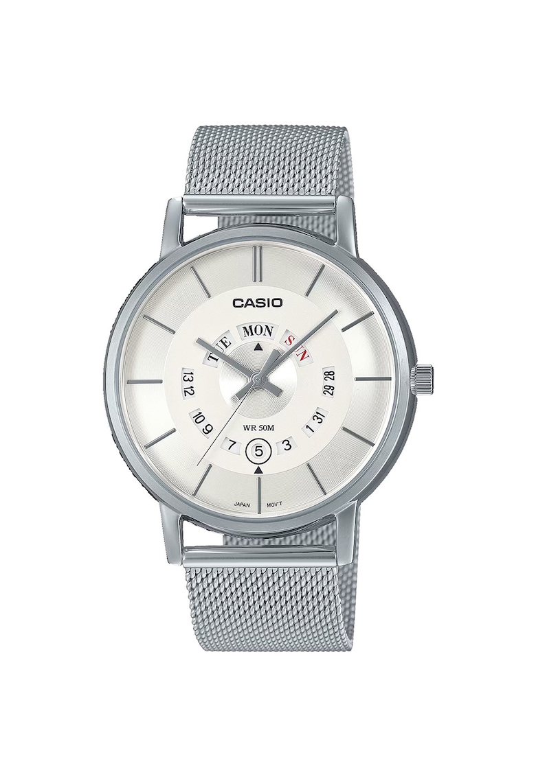 Ceas barbatesc MTP-B135MG-1A - argintiu