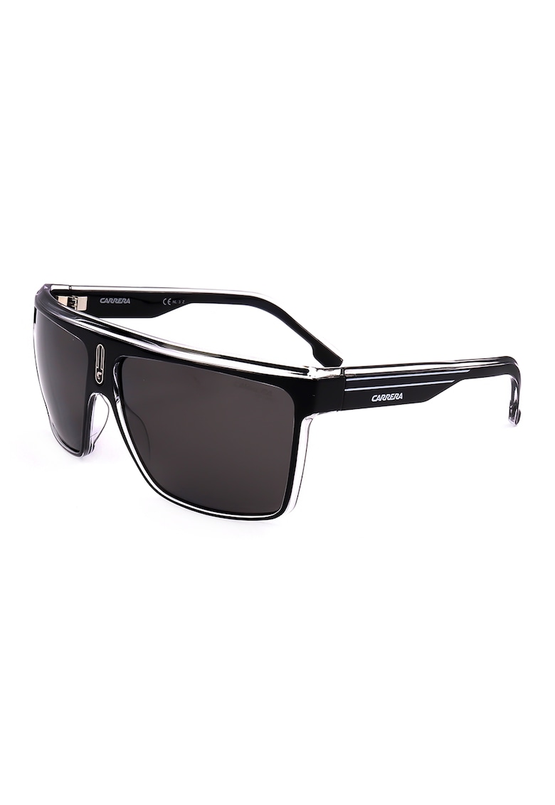 Ochelari de soare dreptunghiulari cu lentile polarizate - Negru