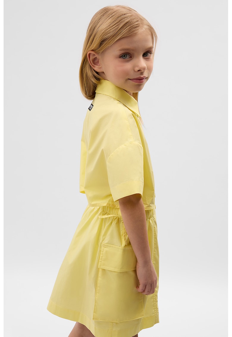 Rochie-camasa cu decupaj