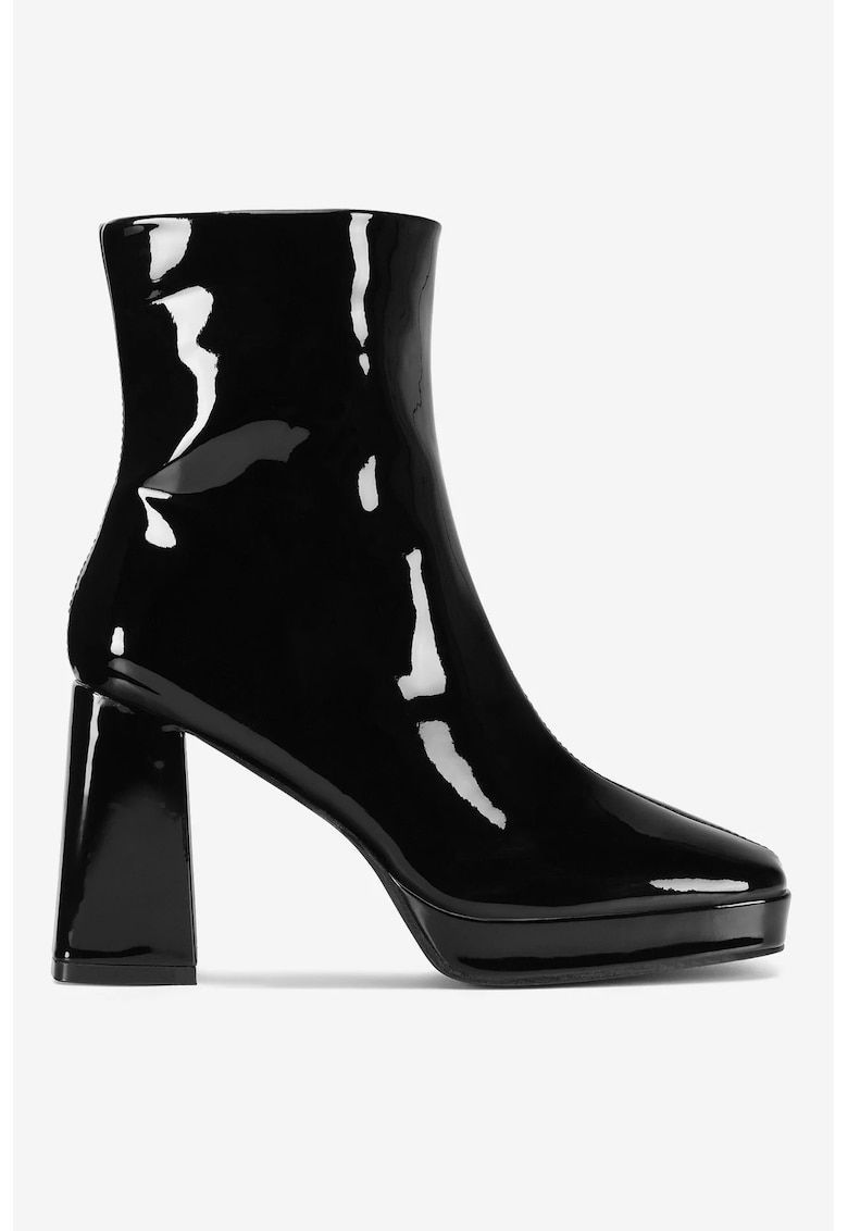 Ghete dama 5905588874485 - Sintetic - Negru - Negru