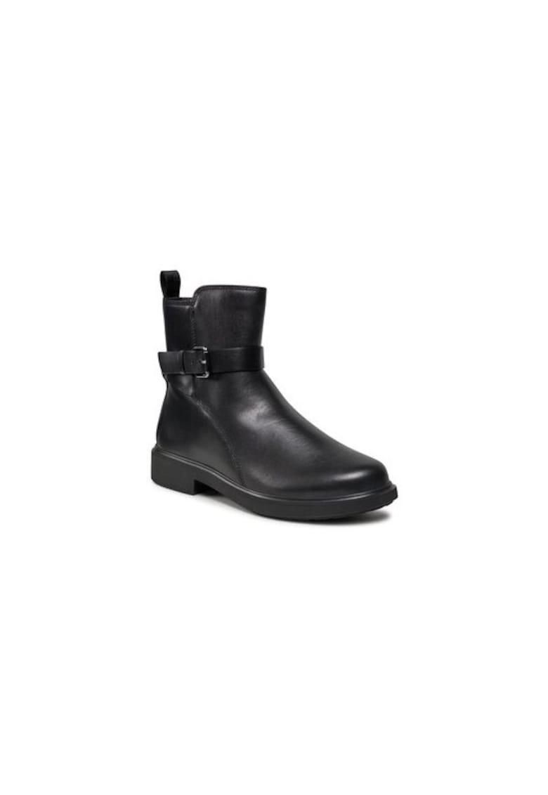 Ecco Ghete dama 303175634 - Piele naturala - Negru - Negru