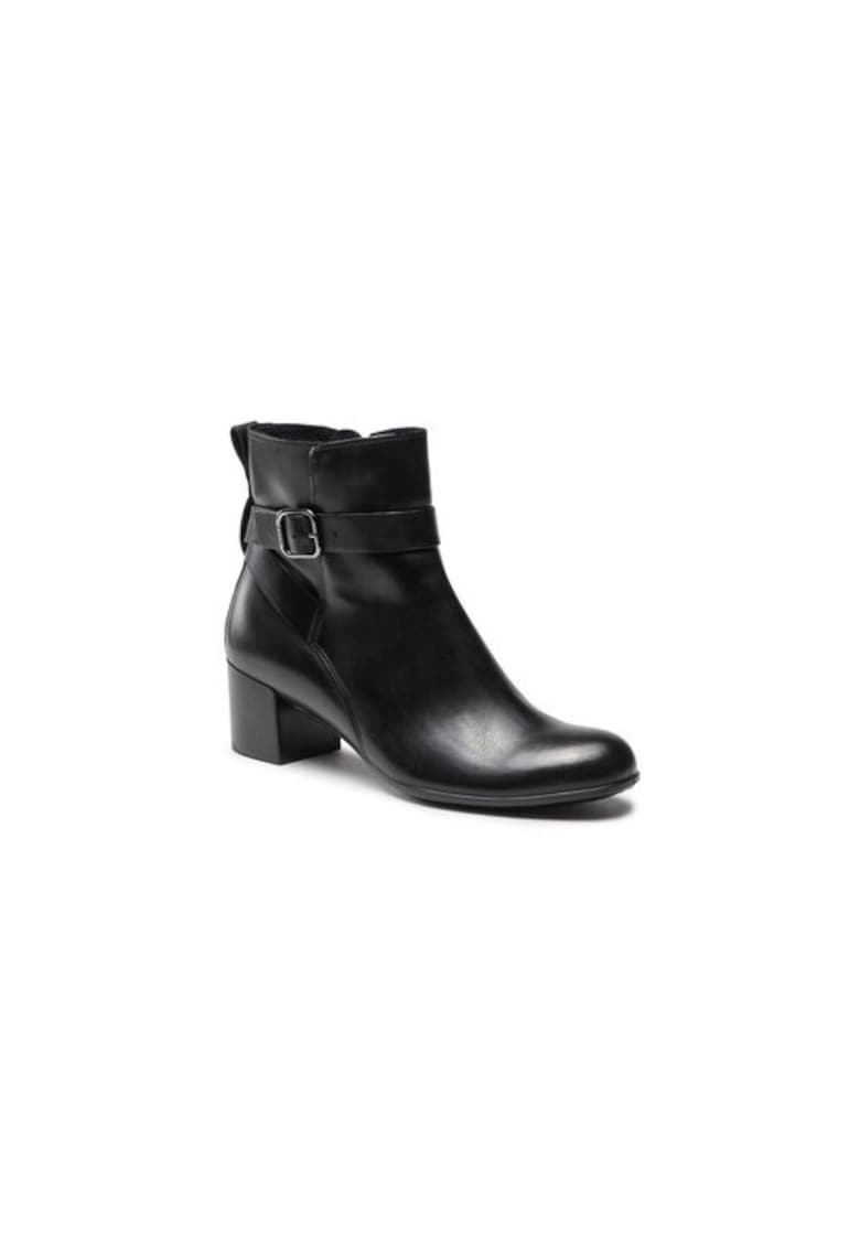 Ghete dama  303172534 - Piele naturala - Negru
