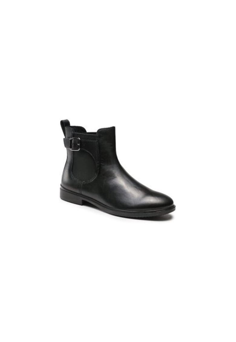 Ghete dama 303172121 - Piele naturala - Negru - Negru