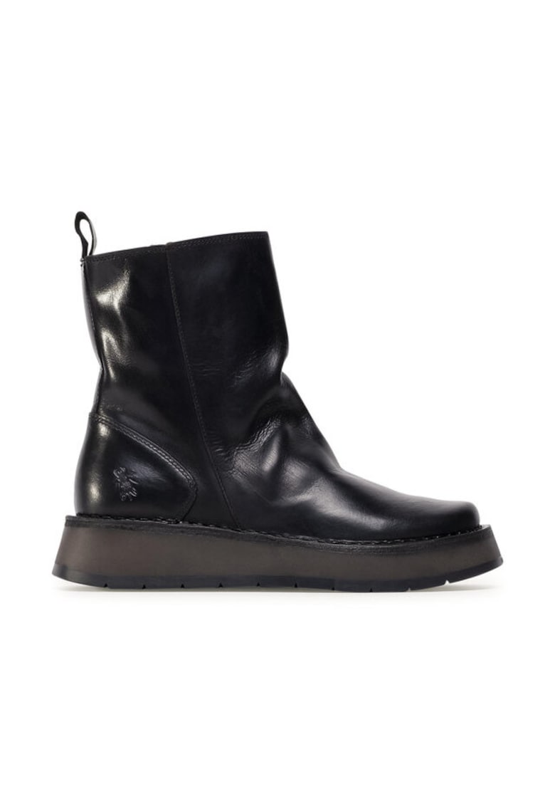 Ghete dama 207475830 - Piele naturala - 35 EU - Negru