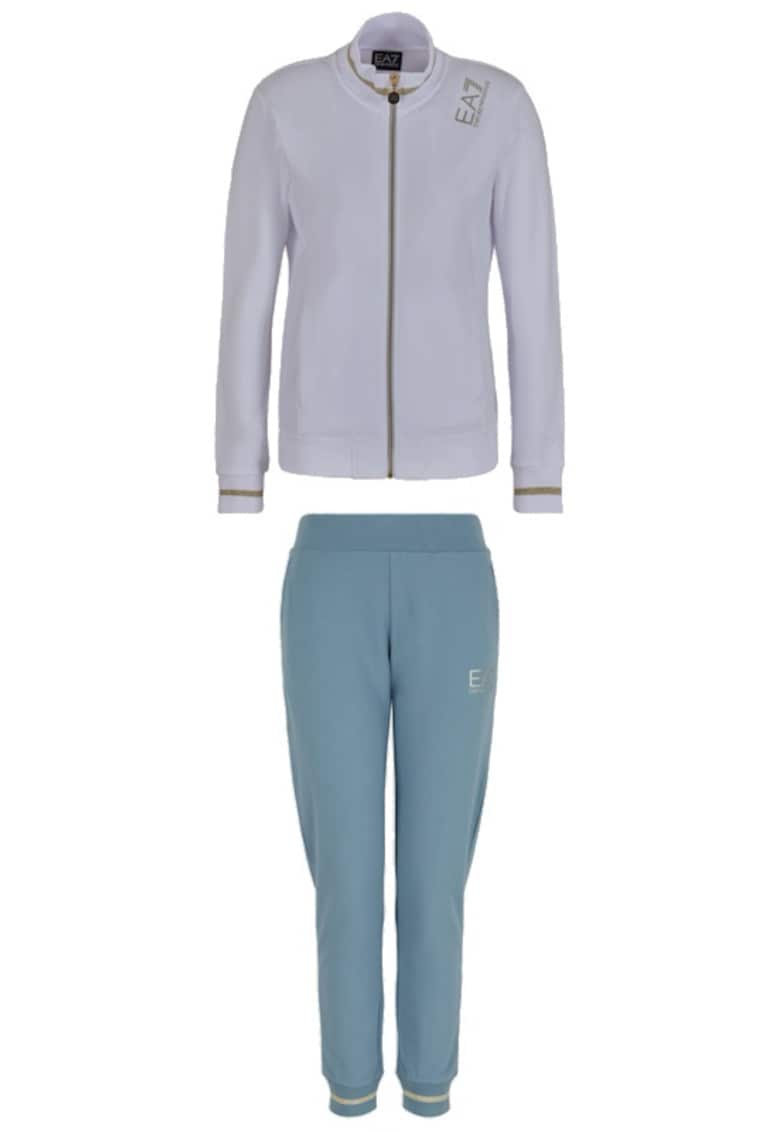 Trening  pentru Femei - w t-suit fz ch - 3DTV51-TJTXZ-21BC - Alb