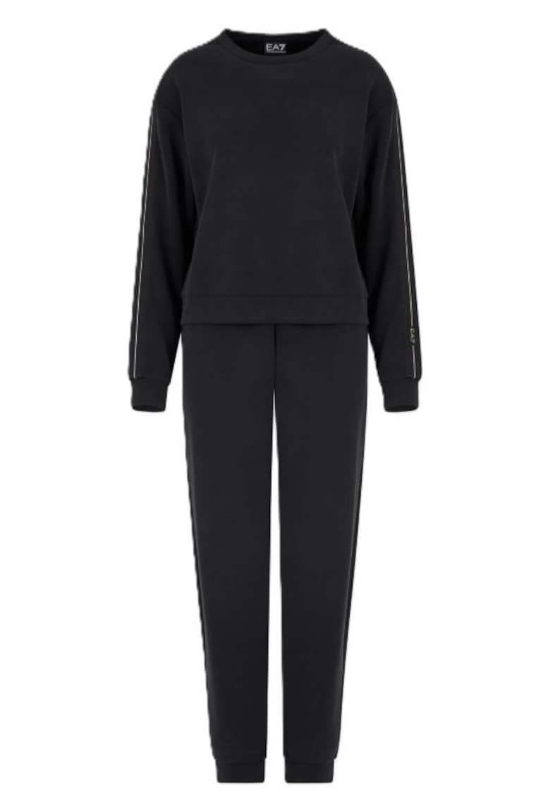 Trening pentru Femei - w t-top cn ch logo series tape - 7W000121-AF12643-UC001 - Negru - Negru