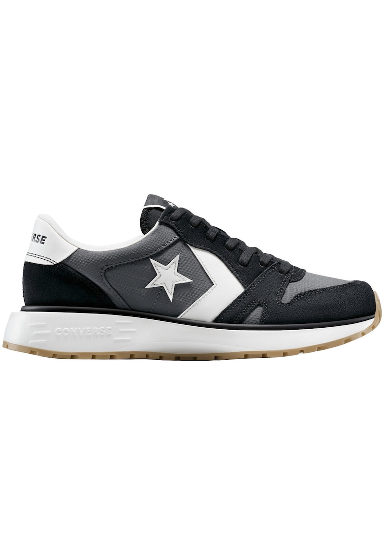 Pantofi sport cu garnituri din piele intoarsa Omni - Gri
