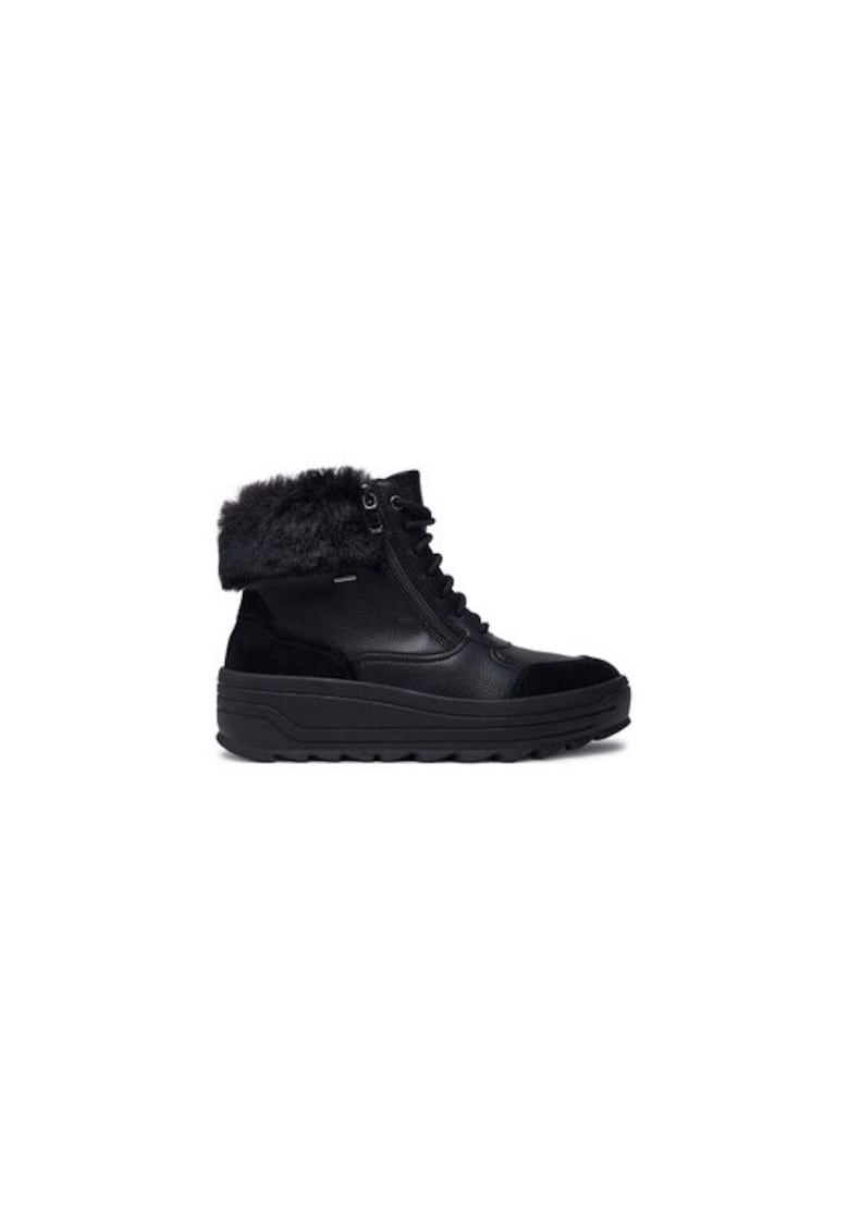 Ghete dama 304065279 - Piele naturala - Negru - Negru