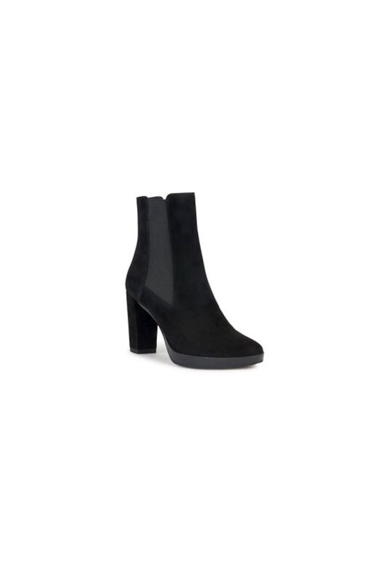 Ghete dama 302894949 - Piele naturala - Negru - Negru