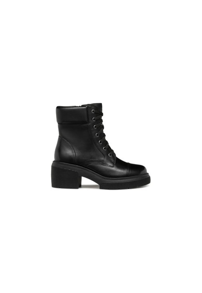 Ghete dama  304065859 - Piele naturala - Negru