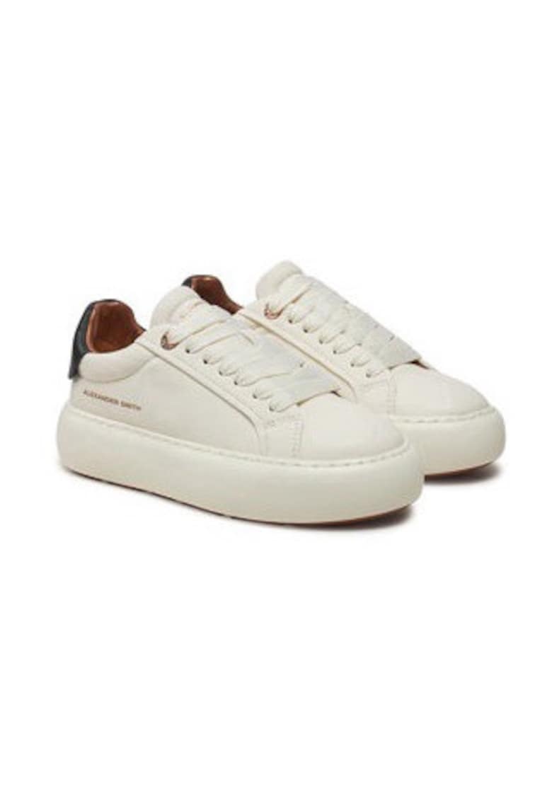 Alexander Smith Pantofi sport dama 305200273 - Piele ecologica - Alb - Alb