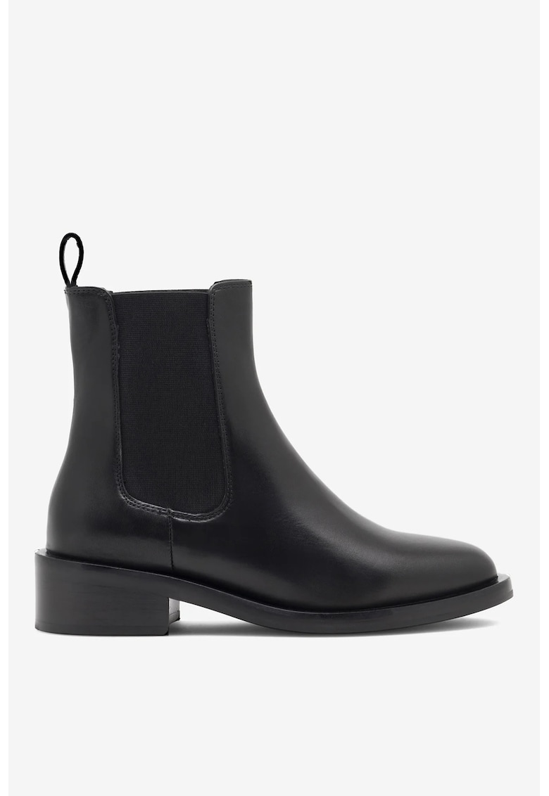 Ghete dama  5905588048510 - Piele naturala - Negru