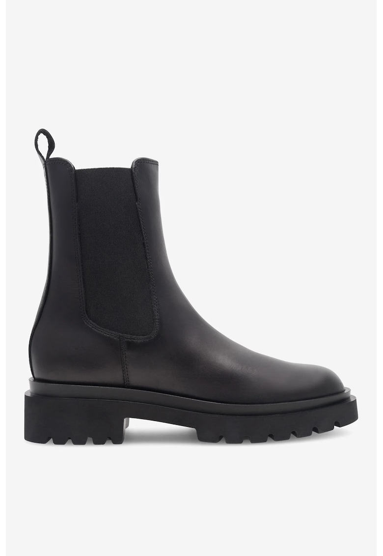 Ghete dama 5905588181507 - Piele naturala - Negru
