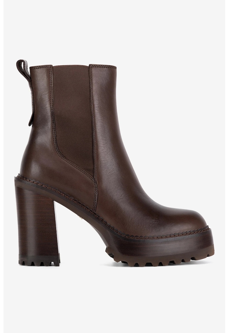 Ghete dama 5905588881476 - Piele naturala - Maro