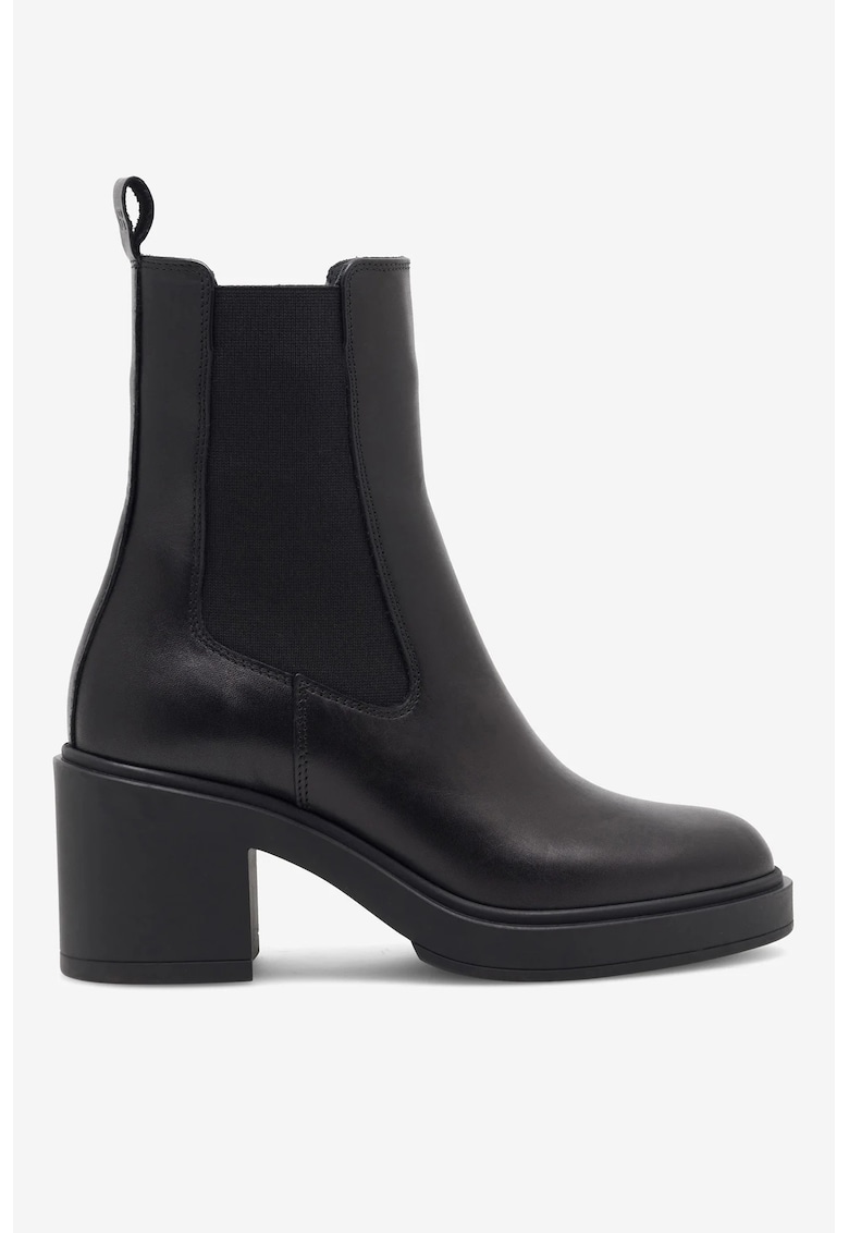 Ghete dama 5905588844938 - Piele naturala - Negru