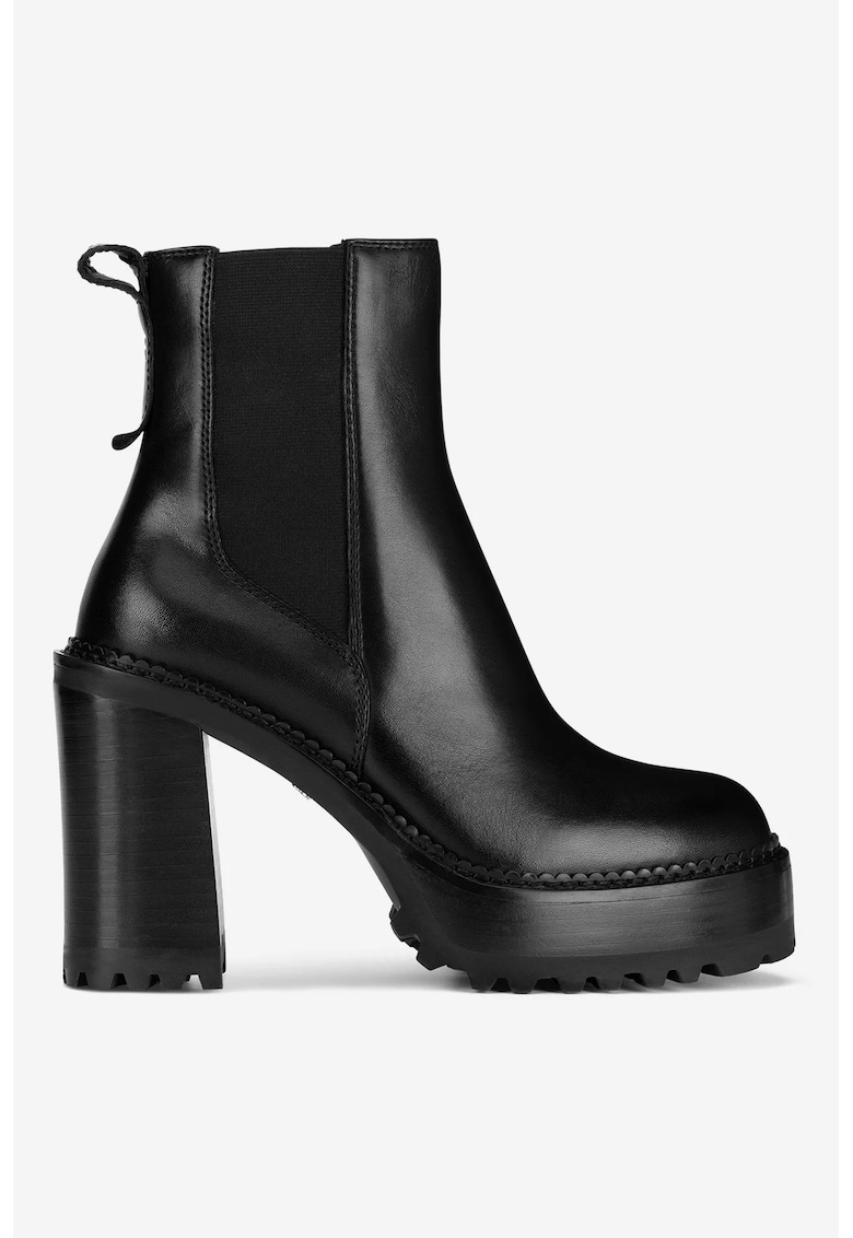 Ghete dama 5905588881469 - Piele naturala - Negru