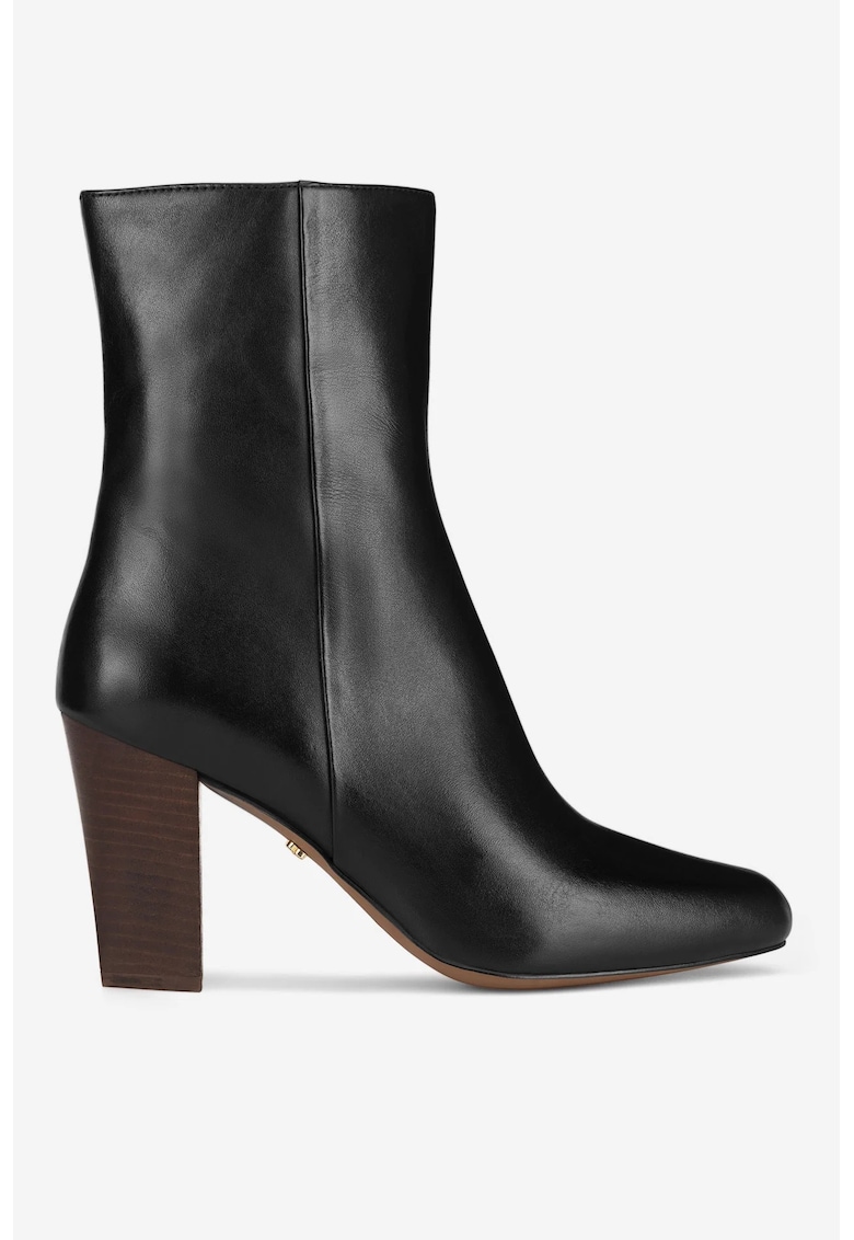Ghete dama 5905588900962 - Piele naturala - Negru - Negru