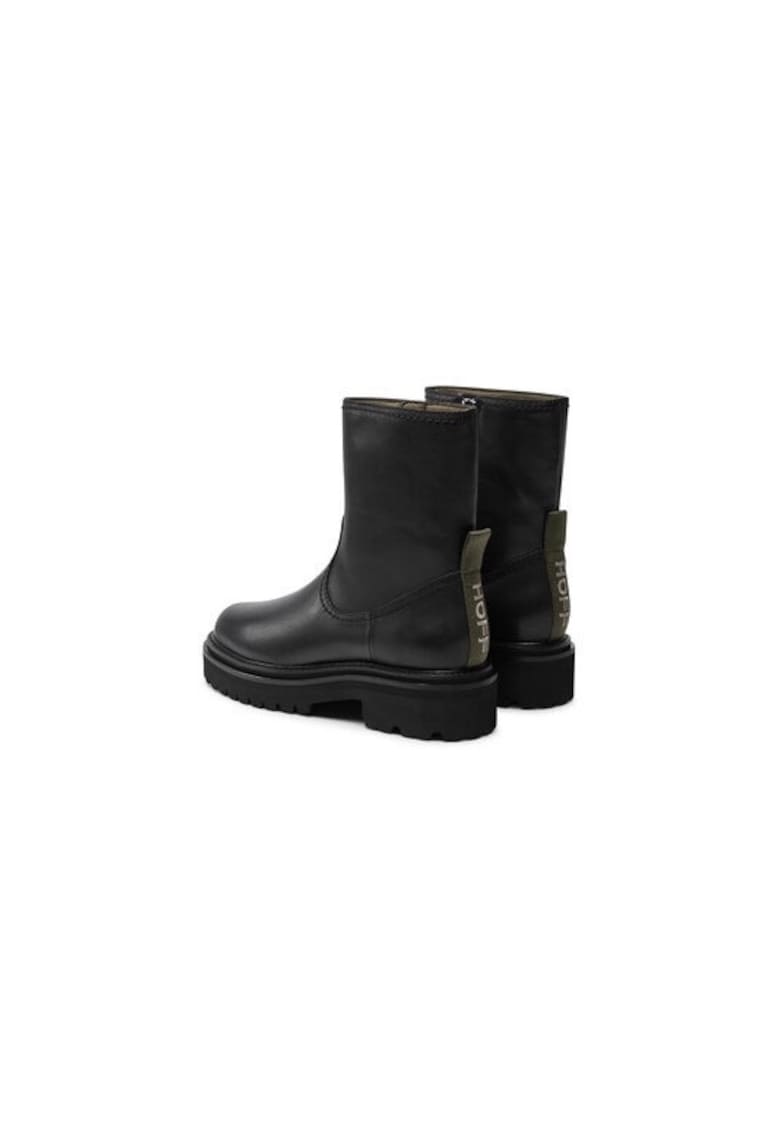 Ghete dama  304249501 - Piele naturala - Negru
