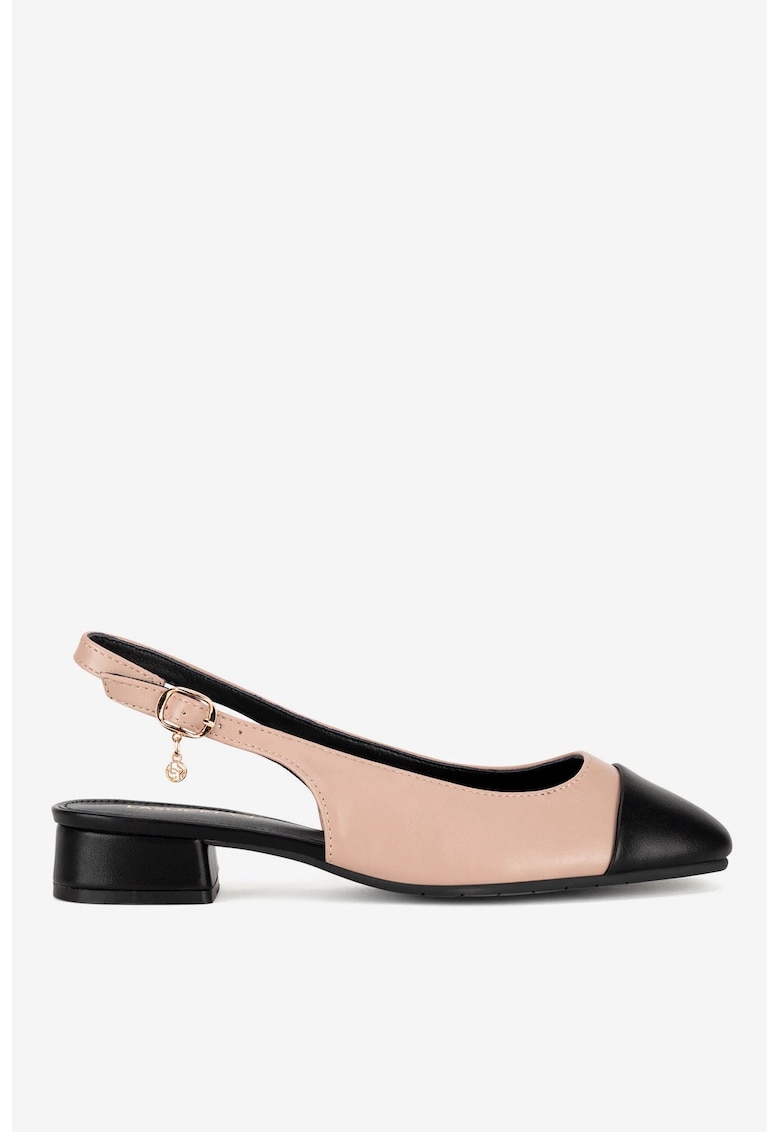 Pantofi dama 5903419782145 - Sintetic - Bej - Bej