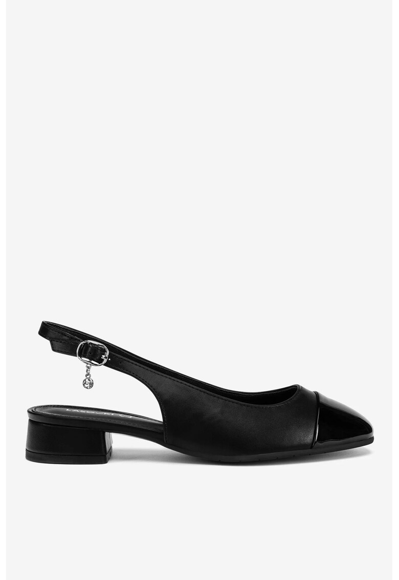 Pantofi dama 5903419782152 - Sintetic - Negru - Negru