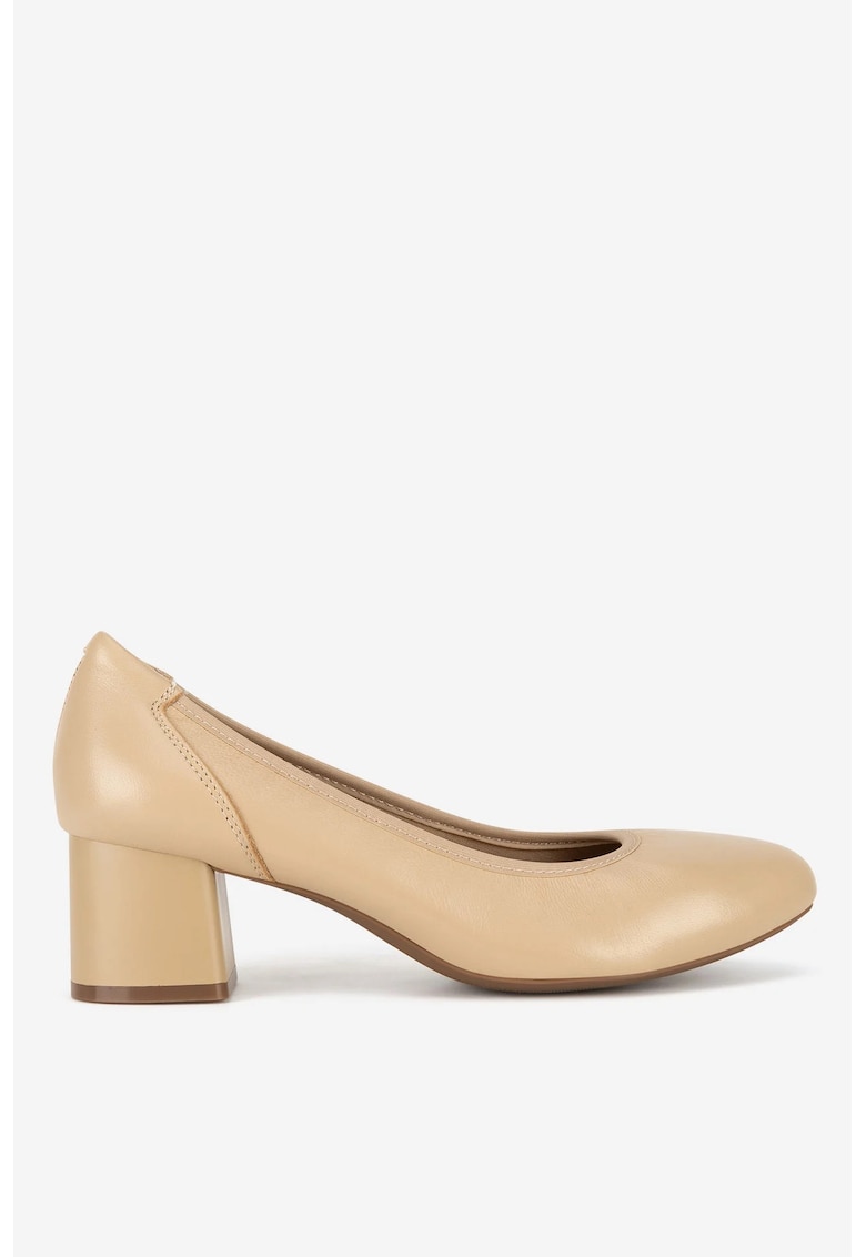 Pantofi dama 5903419919169 - Piele naturala - Bej - Bej