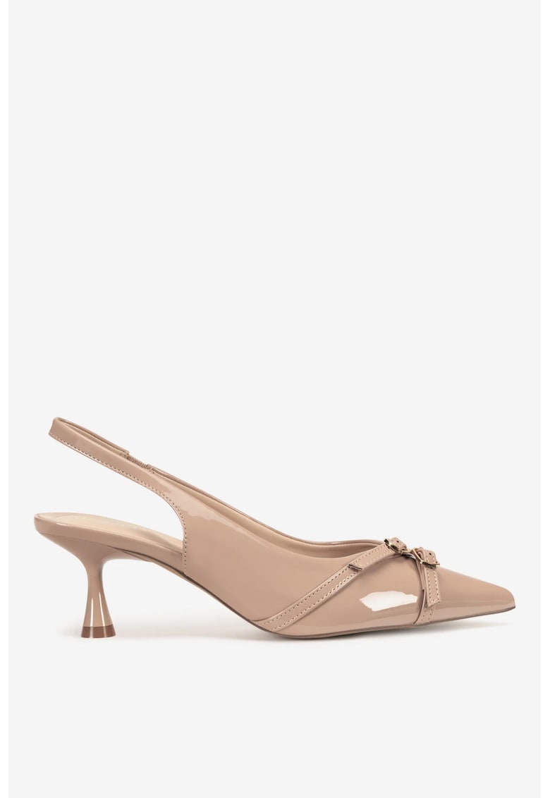 Pantofi dama 5903698117522 - Sintetic - Bej - Bej