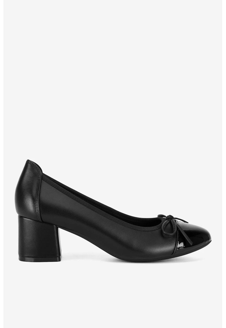 Pantofi dama 5903698112190 - Piele naturala - Negru - Negru