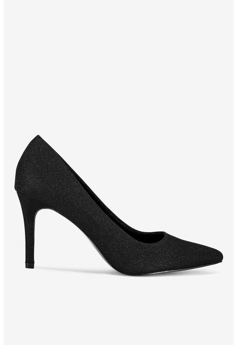 Pantofi dama 5904862302706 - Textil - Negru - Negru