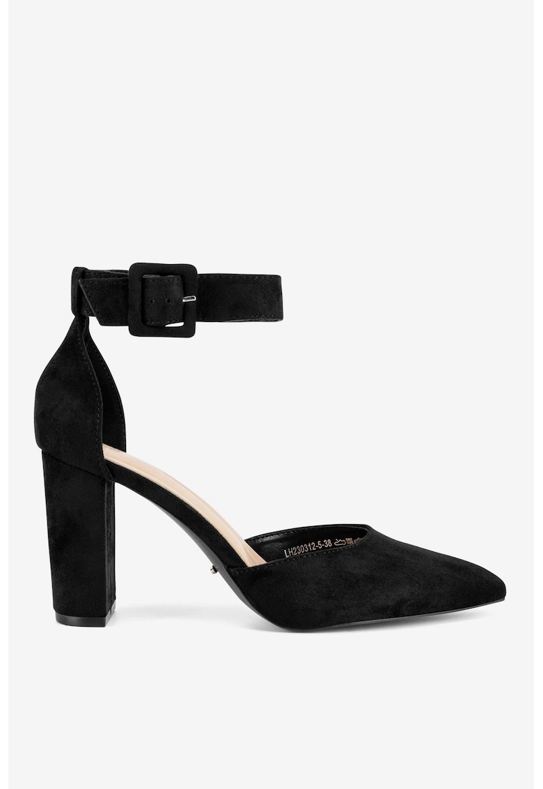 Pantofi dama 5903698763316 - Textil - Negru - Negru