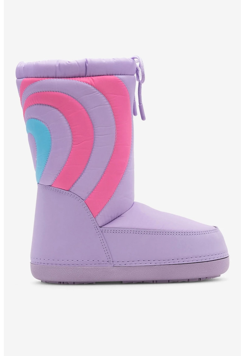 Ghete dama Textil - Violet