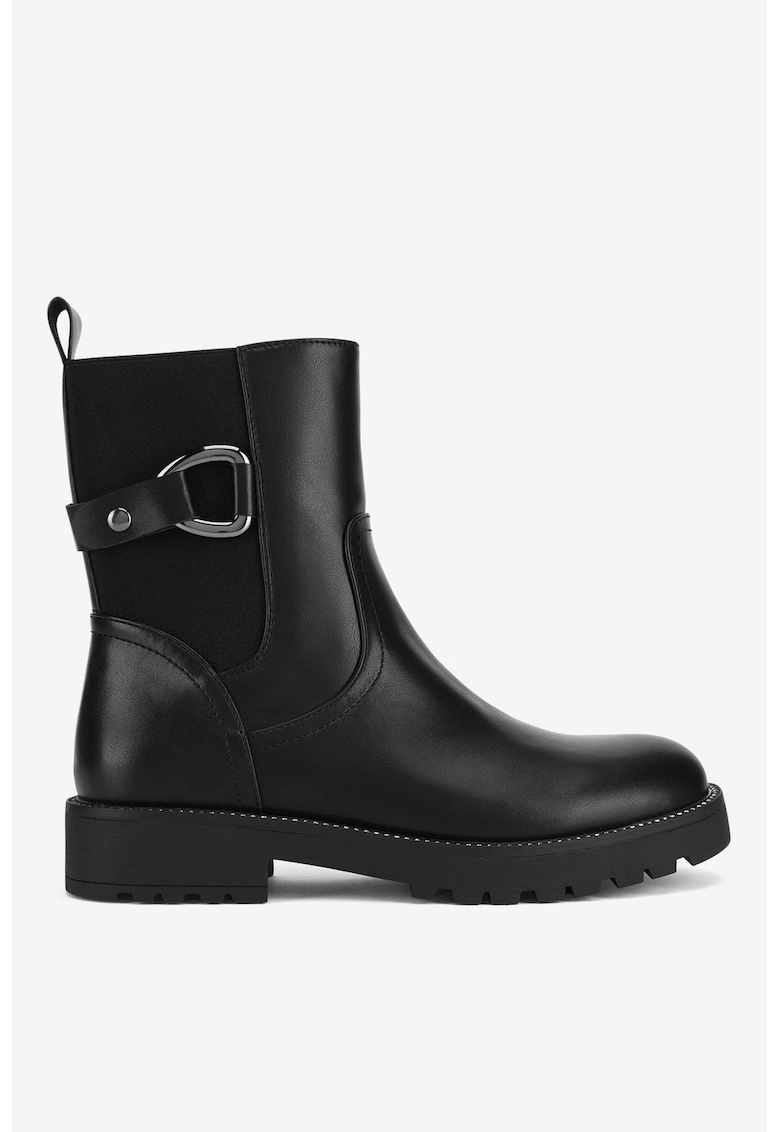 Ghete dama 5905588803263 - Sintetic - Negru - Negru