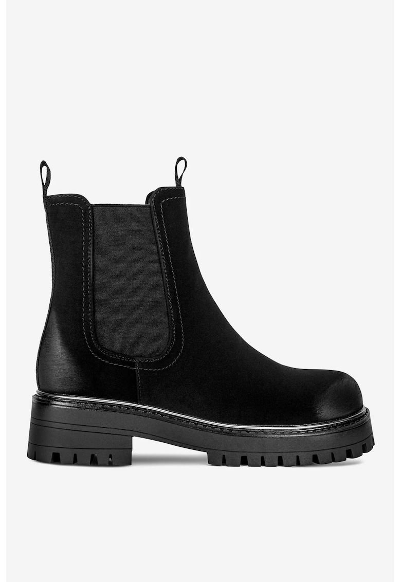 Ghete dama 5905588802914 - Sintetic - Negru - Negru