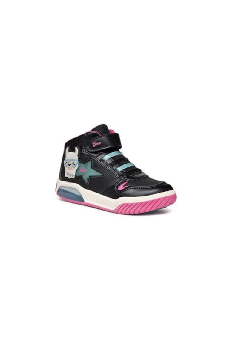Pantofi sport fete 304070280 - Piele ecologica - Negru - Negru