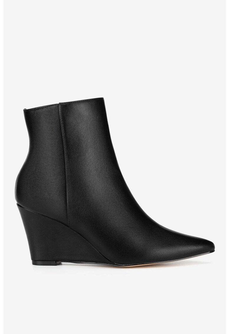 Ghete dama 5905588878292 - Sintetic - Negru - Negru