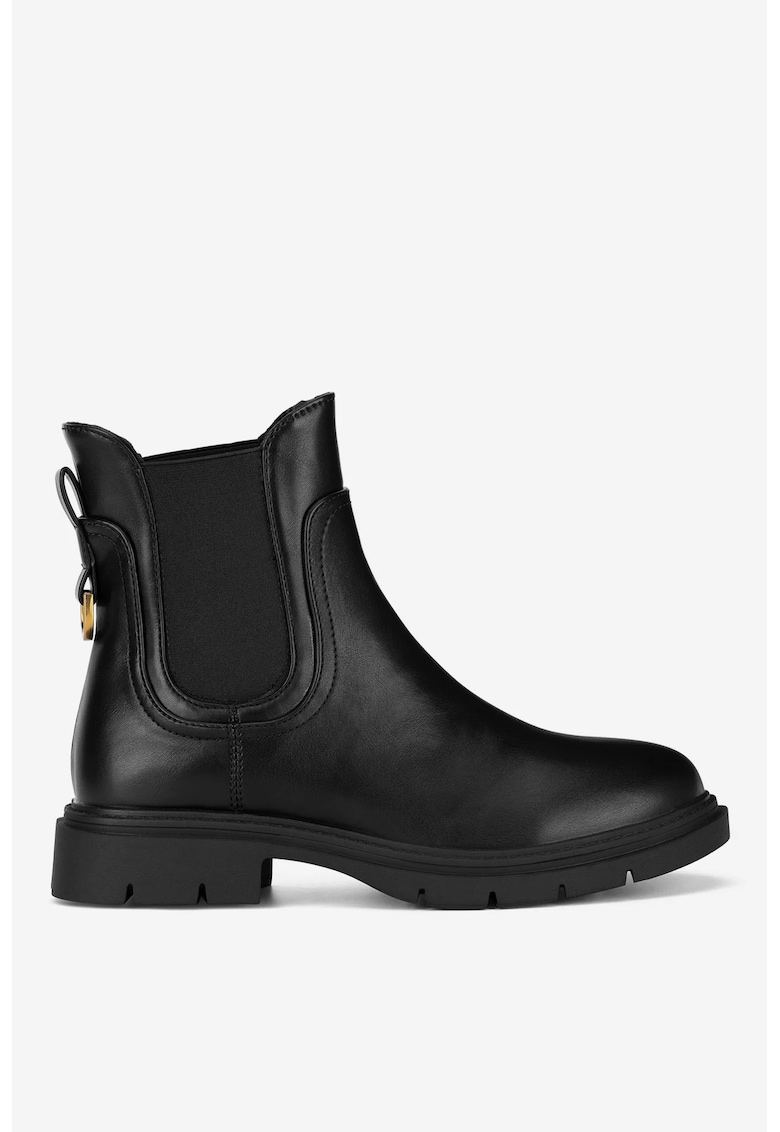 Ghete dama 5905588903789 - Sintetic - Negru - Negru