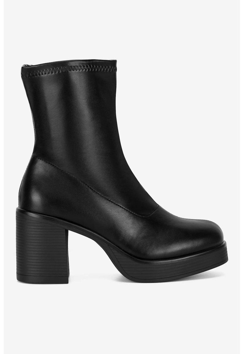 Ghete dama 5905588913962 - Sintetic - Negru - Negru