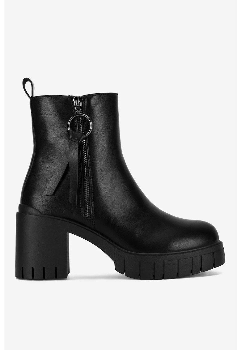 Ghete dama 5905588906353 - Sintetic - Negru - Negru