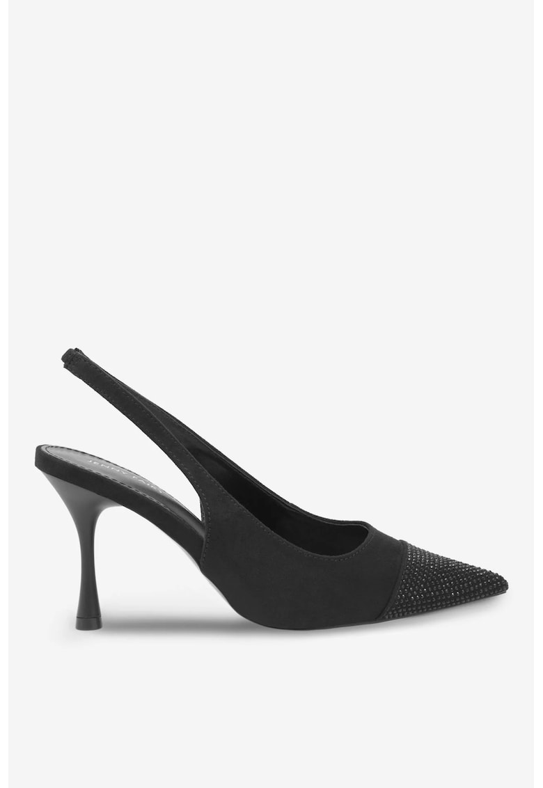 Pantofi dama 5905588180784 - Textil - Negru - Negru